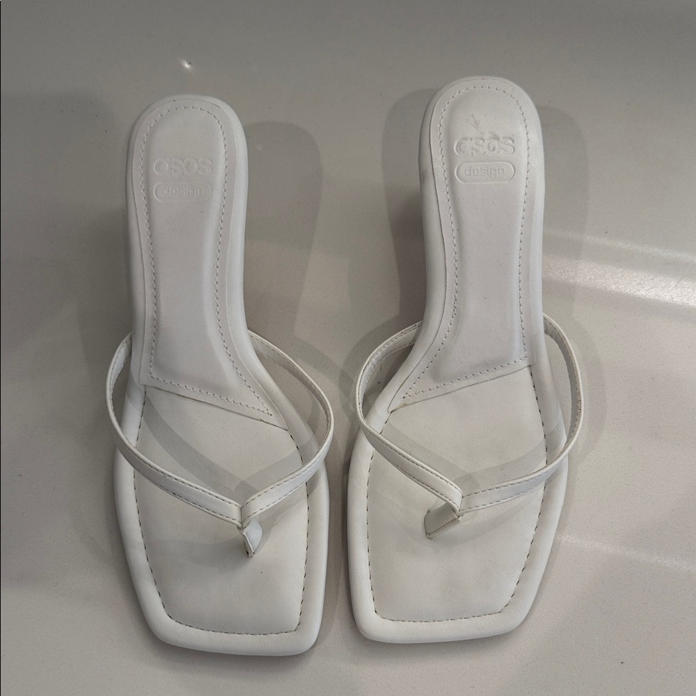 ASOS Elegant White Sandals brand new